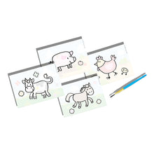 Load image into Gallery viewer, SES CREATIVE Children's My First Colouring with Water Farm Animals Set, Unisex, 1 to 4 Years, Multi-colour (14455)