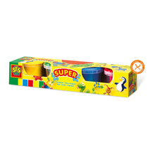 Load image into Gallery viewer, SES CREATIVE Children's Modelling Clay Set, 4 Pots Set, Unisex, 2 to 12 Years, Multi-colour (00465)