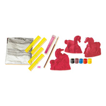 Load image into Gallery viewer, SES CREATIVE Children's Horses Casting and Painting Set, Girl, 5 to 12 Years, Multi-colour (01356)