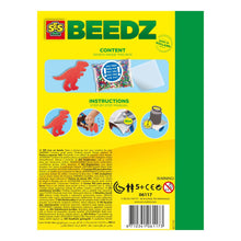 Load image into Gallery viewer, SES CREATIVE Children's Beedz T-Rex Iron-on Beads Mosaic Set, 1200 Iron-on Beads Mix, Unisex, 5 to 12 Years, Multi-colour (06117)