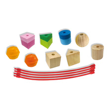Load image into Gallery viewer, SES CREATIVE Children's Tiny Talents Lacing Sensory Beads Toy Set, Unisex, 18 Months and Above, Multi-colour (13102)