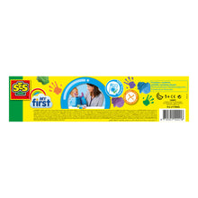 Load image into Gallery viewer, SES CREATIVE Children's My First Fluffy Washable Fingerpaint Set, 4 Paint Pots (110ml), Unisex, 1 to 4 Years, Multi-colour (14441)