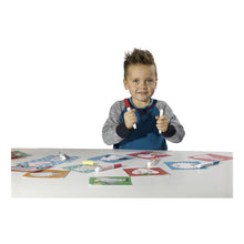 Load image into Gallery viewer, SES CREATIVE Children's Stamping with Markers Kit, 6 Markers, Unisex, 3 to 6 Years, Multi-colour (14896)