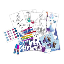 Load image into Gallery viewer, DISNEY Frozen II Children's My Filled Christmas Stocking with 80 Creative Accessories, Unisex, Ages Three Years and Above, Blue/White (CFRO224)