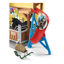 Load image into Gallery viewer, SCHLEICH Farm World Children's Horse Stable with Accessories, Unisex, Ages Three Years and Above, Multi-colour (42485)