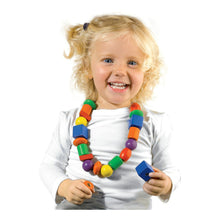 Load image into Gallery viewer, SES CREATIVE I Learn to Thread Beads Kit, Unisex, Ages Three to Six Years, Multi-colour (14808)