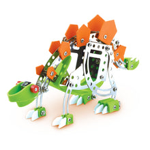 Load image into Gallery viewer, SES CREATIVE Metal Dinosaur Construction Set, Unisex, Ages Seven to Twelve Years, Multi-colour (14958)