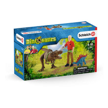 Load image into Gallery viewer, SCHLEICH Dinosaurs Tyrannosaurus Rex Attack Playset, 4 to 10 Years (41465)