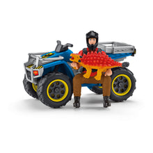 Load image into Gallery viewer, SCHLEICH Dinosaurs Quad Escape from Velociraptor Playset, 4 to 10 Years (41466)