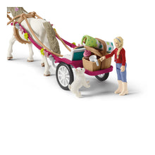 Load image into Gallery viewer, SCHLEICH Horse Club Small Carriage for the Big Horse Show Playset, 5 to 12 Years (42467)