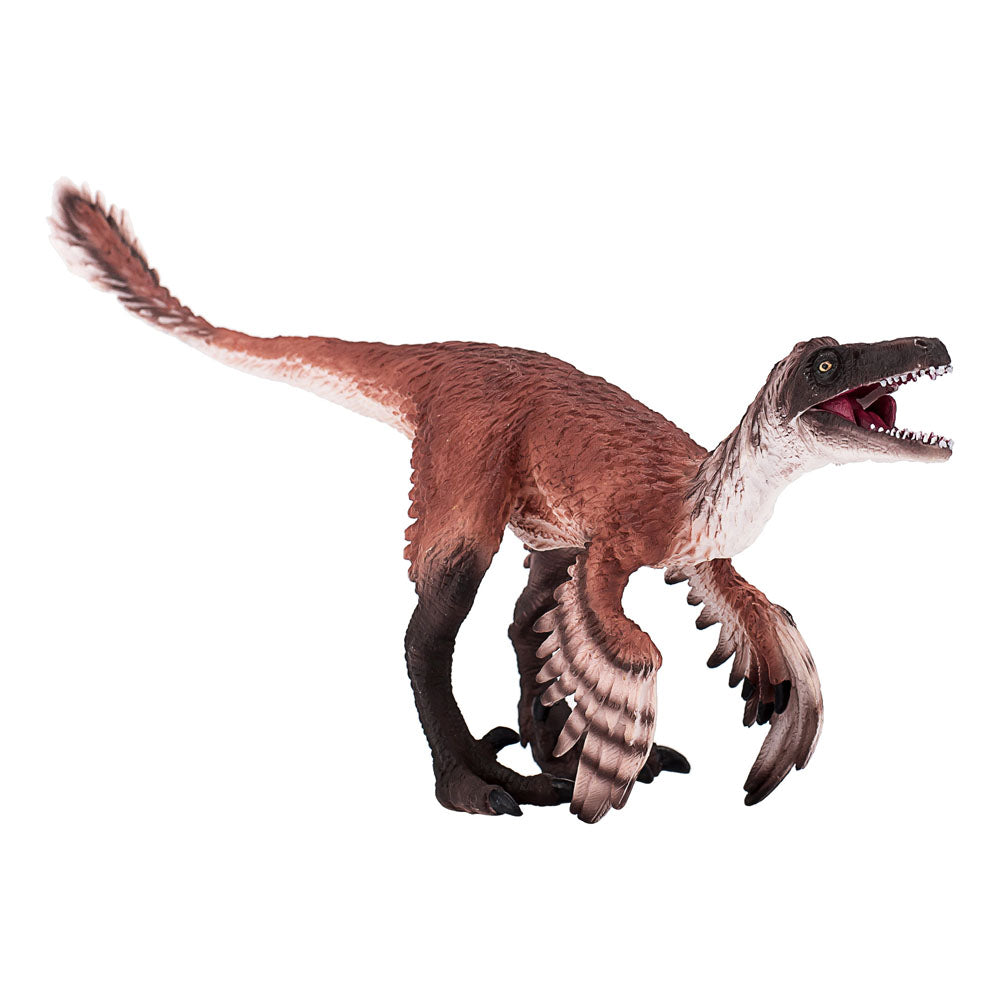 ANIMAL PLANET Troodon with Articulated Jaw Dinosaur Toy Figure, Unisex, Three Years and Above, Multi-colour (387389)
