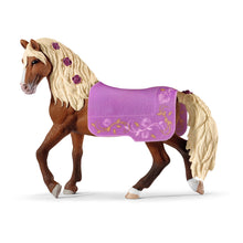 Load image into Gallery viewer, SCHLEICH Horse Club Paso Fino Stallion Horse Show Toy Figure, Brown, 5 to 12 Years (42468)
