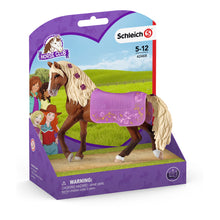 Load image into Gallery viewer, SCHLEICH Horse Club Paso Fino Stallion Horse Show Toy Figure, Brown, 5 to 12 Years (42468)