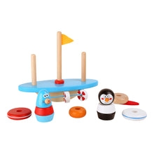 Load image into Gallery viewer, LEGLER Small Foot South Pole Puzzle Game and Balancing Rocker Wooden Toy, Multi-colour, 3 Years and Above (10041)
