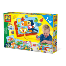 Load image into Gallery viewer, SES CREATIVE Children's My First Mosaic with Shapes, Unisex, One to Four Years, Multi-colour (14420)