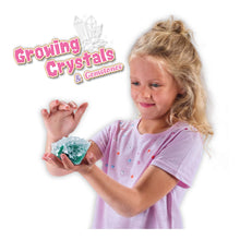 Load image into Gallery viewer, SES CREATIVE Children's Explore Growing Crystals and Gemstones, Unisex, Eight Years and Above, Multi-colour (25115)