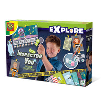 Load image into Gallery viewer, SES CREATIVE Children's Explore Inspector You  Solve Five Crime Cases, Unisex, Eight Years and Above, Multi-colour (25117)