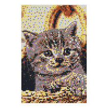 Load image into Gallery viewer, SES CREATIVE Cat Beedz Art Mosaic Kit, 7000 Iron-on Beads, Unisex, Eight Years and Above, Multi-colour (06006)