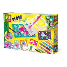 Load image into Gallery viewer, SES CREATIVE Children's Blow Airbrush Graffiti Set, Unisex, Six Years and Above, Multi-colour (14759)
