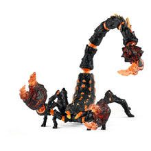 Load image into Gallery viewer, SCHLEICH Eldrador Creatures Lava Scorpion Toy Figure, 7 to 12 Years, Multi-colour (70142)