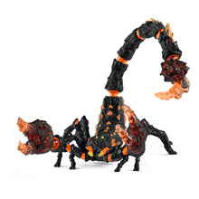 Load image into Gallery viewer, SCHLEICH Eldrador Creatures Lava Scorpion Toy Figure, 7 to 12 Years, Multi-colour (70142)