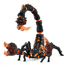 Load image into Gallery viewer, SCHLEICH Eldrador Creatures Lava Scorpion Toy Figure, 7 to 12 Years, Multi-colour (70142)