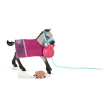 Load image into Gallery viewer, SCHLEICH Horse Club Playful Foal  Toy Figure Set, 5 to 12 Years, Multi-colour (42534)