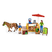 Load image into Gallery viewer, SCHLEICH Farm World Sunny Day Mobile Farm Stand Toy Figure Set, 3 to 8 Years, Multi-colour (42528)
