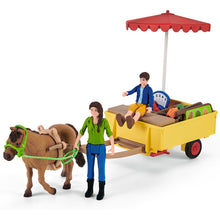 Load image into Gallery viewer, SCHLEICH Farm World Sunny Day Mobile Farm Stand Toy Figure Set, 3 to 8 Years, Multi-colour (42528)