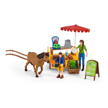 Load image into Gallery viewer, SCHLEICH Farm World Sunny Day Mobile Farm Stand Toy Figure Set, 3 to 8 Years, Multi-colour (42528)