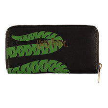 Load image into Gallery viewer, HARRY POTTER Wizards Unite Slytherin Logo & Symbol Zip Around Wallet (GW581820HPT)