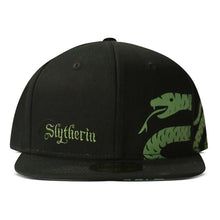 Load image into Gallery viewer, HARRY POTTER Wizards Unite Slytherin Logo & Symbol Snapback Baseball Cap (SB107336HPT)