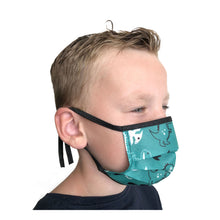 Load image into Gallery viewer, SES CREATIVE Notam Kids Dino Face Masks Set, 16 Pieces, Unisex, Green (89901)
