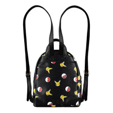 Load image into Gallery viewer, POKEMON Pika &amp; Pokeball All-Over Print Mini Backpack, Female, Black (MP481725POK)
