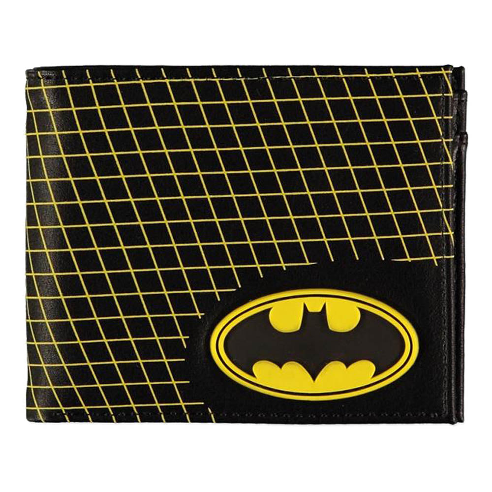 DC COMICS Batman Classic Logo Bi-fold Wallet (MW851761BAT)