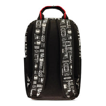 Load image into Gallery viewer, DC COMICS Batman Graffiti All-over Print Backpack, Unisex, Black/Red (BP276750BTM)