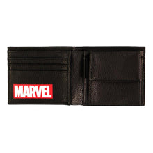 Load image into Gallery viewer, MARVEL COMICS Loki Logo Bi-fold Wallet, Male, Black (MW531018LOK)