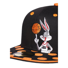 Load image into Gallery viewer, WARNER BROS Space Jam: A New Legacy Bugs Bunny Snapback Baseball Cap, Unisex, Black/Orange (SB120150SPC)
