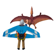 Load image into Gallery viewer, SCHLEICH Dinosaur Jetpack Chase Toy Figure Set, Unisex, 4 to 10 Years, Multi-colour (41467)