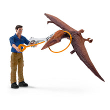 Load image into Gallery viewer, SCHLEICH Dinosaur Jetpack Chase Toy Figure Set, Unisex, 4 to 10 Years, Multi-colour (41467)