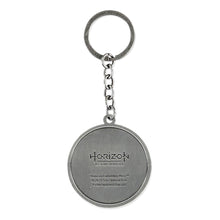 Load image into Gallery viewer, HORIZON FORBIDDEN WEST Focus Logo Metal Keychain, Black/Silver (KE136108HFW)