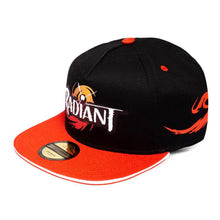 Load image into Gallery viewer, RADIANT Logo Snapback Baseball Cap, Black/Red (SB548123RDT)