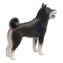 Load image into Gallery viewer, ANIMAL PLANET Mojo Farm Life Shiba Inu Black  Toy Figure, Three Years and Above, Black/White (387363)
