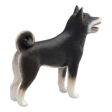 Load image into Gallery viewer, ANIMAL PLANET Mojo Farm Life Shiba Inu Black  Toy Figure, Three Years and Above, Black/White (387363)