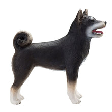Load image into Gallery viewer, ANIMAL PLANET Mojo Farm Life Shiba Inu Black  Toy Figure, Three Years and Above, Black/White (387363)
