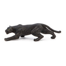 Load image into Gallery viewer, PAPO Wild Animal Kingdom Black Leopard Toy Figure, Three Years or Above, Black (50026)