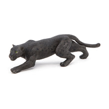 Load image into Gallery viewer, PAPO Wild Animal Kingdom Black Leopard Toy Figure, Three Years or Above, Black (50026)