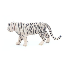Load image into Gallery viewer, PAPO Wild Animal Kingdom White Tiger Toy Figure, Three Years or Above, White/Black (50045)