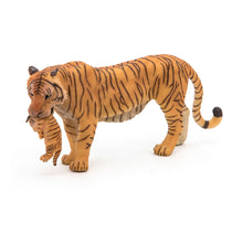 Load image into Gallery viewer, PAPO Wild Animal Kingdom Tigress with Cub Toy Figure, Three Years or Above, Multi-colour (50118)