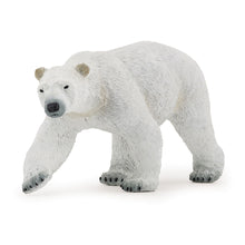Load image into Gallery viewer, PAPO Wild Animal Kingdom Polar Bear Toy Figure, Three Years or Above, White (50142)